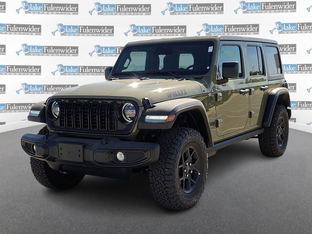 2026 Jeep Wrangler WRANGLER 4-DOOR WILLYS