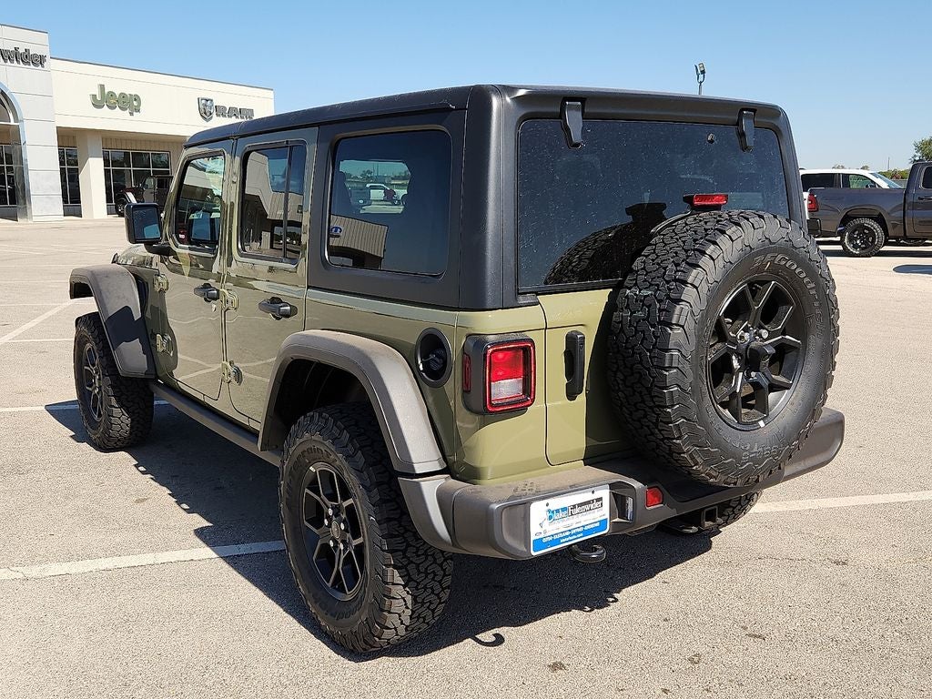 2026 Jeep Wrangler WRANGLER 4-DOOR WILLYS
