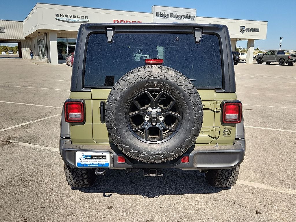 2026 Jeep Wrangler WRANGLER 4-DOOR WILLYS
