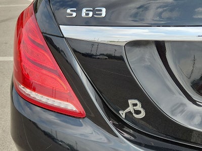 2015 Mercedes-Benz S-Class S 63 AMG® 4MATIC®