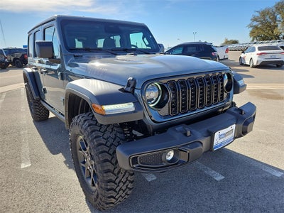 2026 Jeep Wrangler WRANGLER 4-DOOR WILLYS