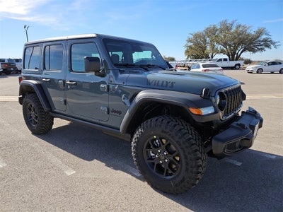 2026 Jeep Wrangler WRANGLER 4-DOOR WILLYS