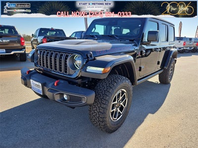 2026 Jeep Wrangler WRANGLER 4-DOOR RUBICON