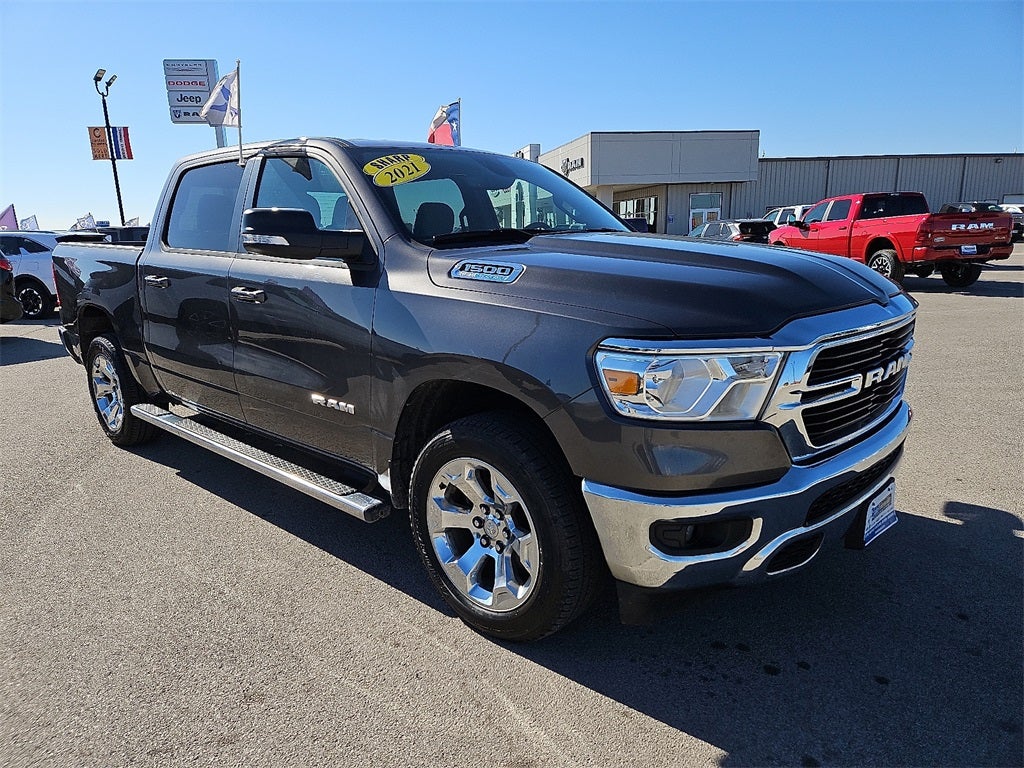 2021 RAM 1500 Lone Star Crew Cab 4x4 5'7' Box