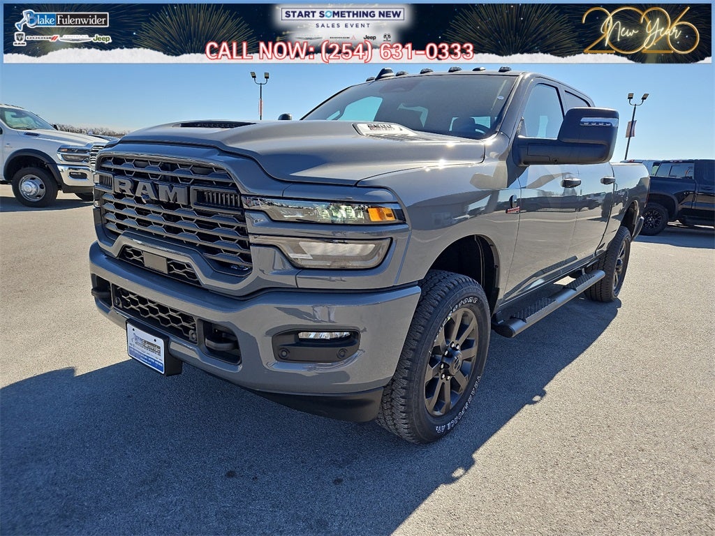 2026 RAM Ram 2500 RAM 2500 BLACK EXPRESS CREW CAB 4X4 6'4' BOX