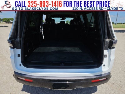 2026 Jeep Grand Wagoneer L Limited Altitude