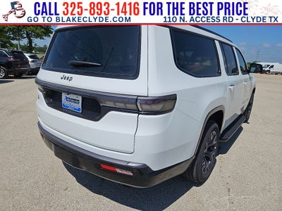 2026 Jeep Grand Wagoneer L Limited Altitude