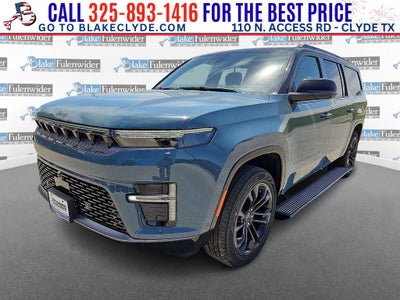2026 Jeep Grand Wagoneer L Summit Obsidian