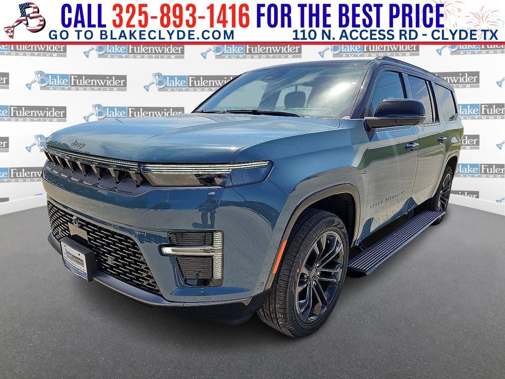 2026 Jeep Grand Wagoneer L Summit Obsidian