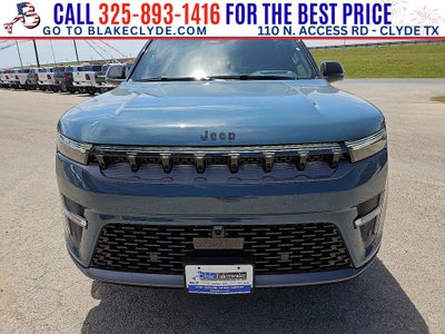 2026 Jeep Grand Wagoneer L Summit Obsidian