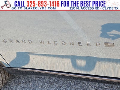 2026 Jeep Grand Wagoneer L Summit Obsidian
