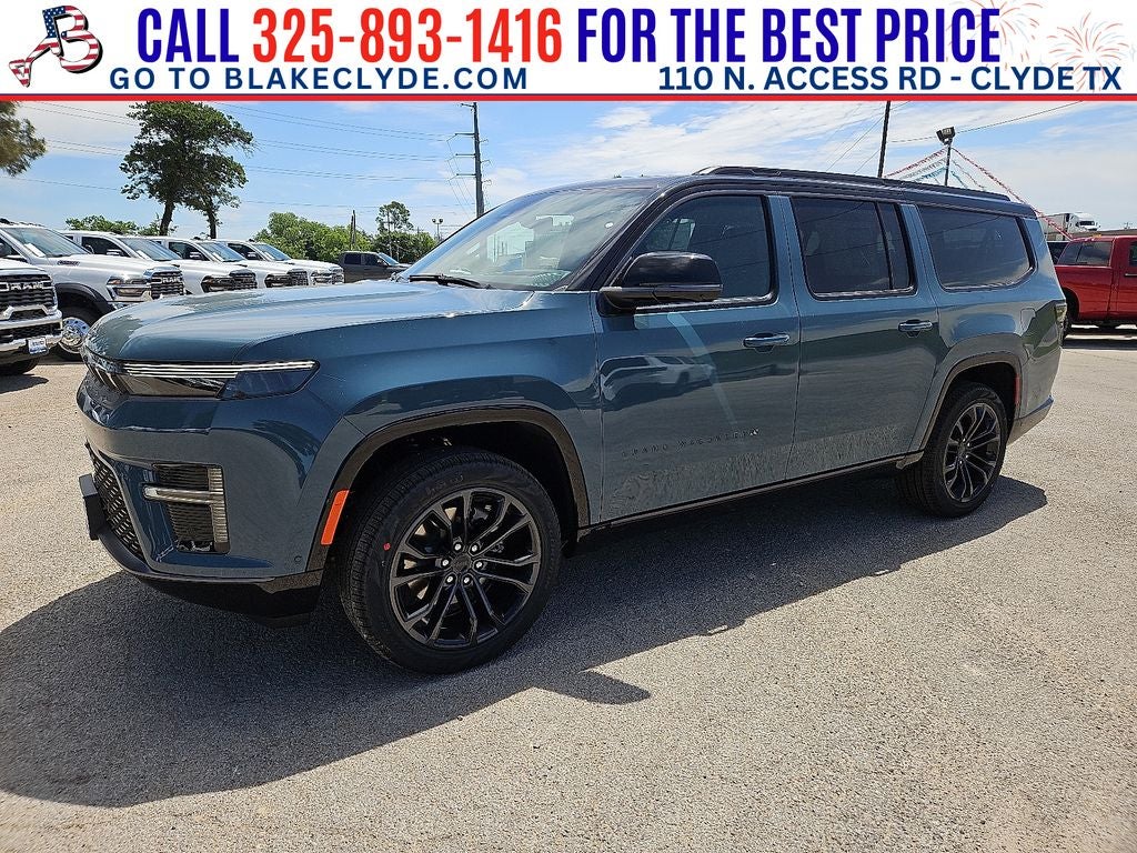 2026 Jeep Grand Wagoneer L Summit Obsidian