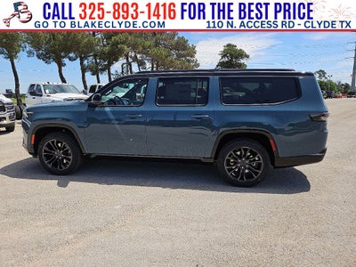 2026 Jeep Grand Wagoneer L Summit Obsidian