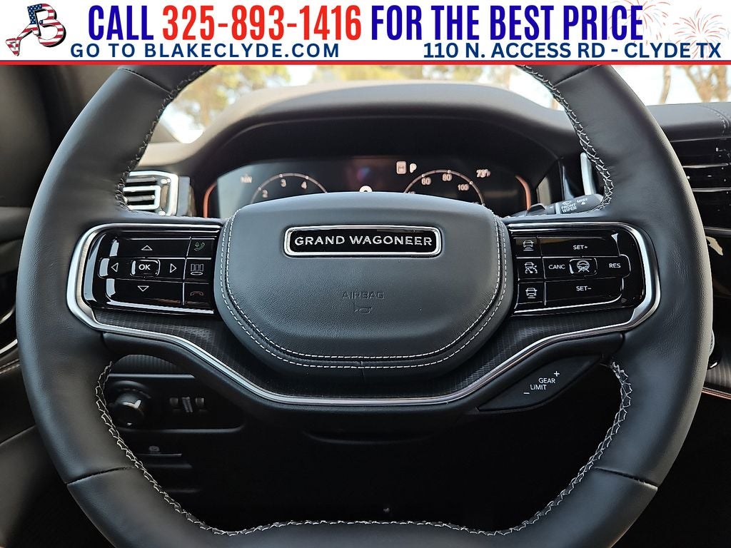 2026 Jeep Grand Wagoneer L Summit Obsidian