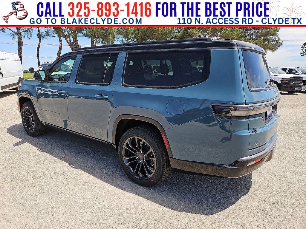 2026 Jeep Grand Wagoneer L Summit Obsidian