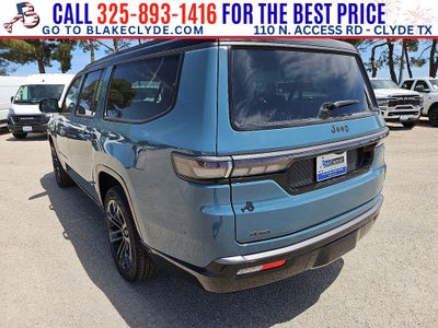 2026 Jeep Grand Wagoneer L Summit Obsidian