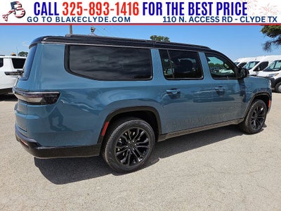 2026 Jeep Grand Wagoneer L Summit Obsidian