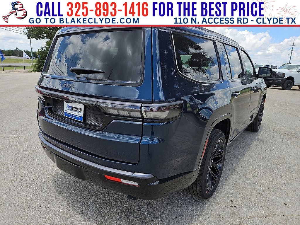 2026 Jeep Grand Wagoneer Limited Reserve
