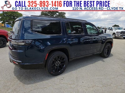 2026 Jeep Grand Wagoneer Limited Reserve