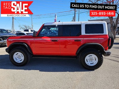 2024 Ford Bronco Heritage Edition