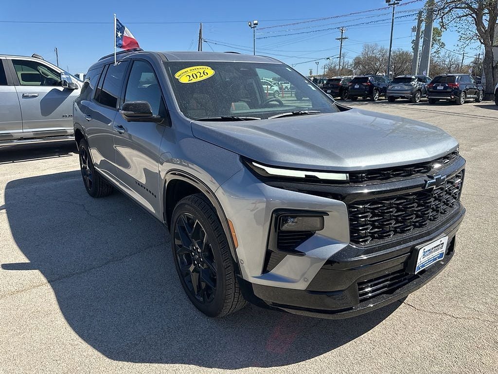 2026 Chevrolet Traverse RS