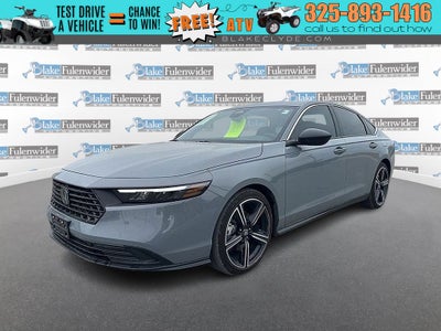 2025 Honda Accord Hybrid Sport