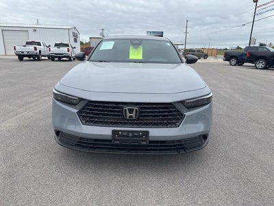 2025 Honda Accord Hybrid Sport