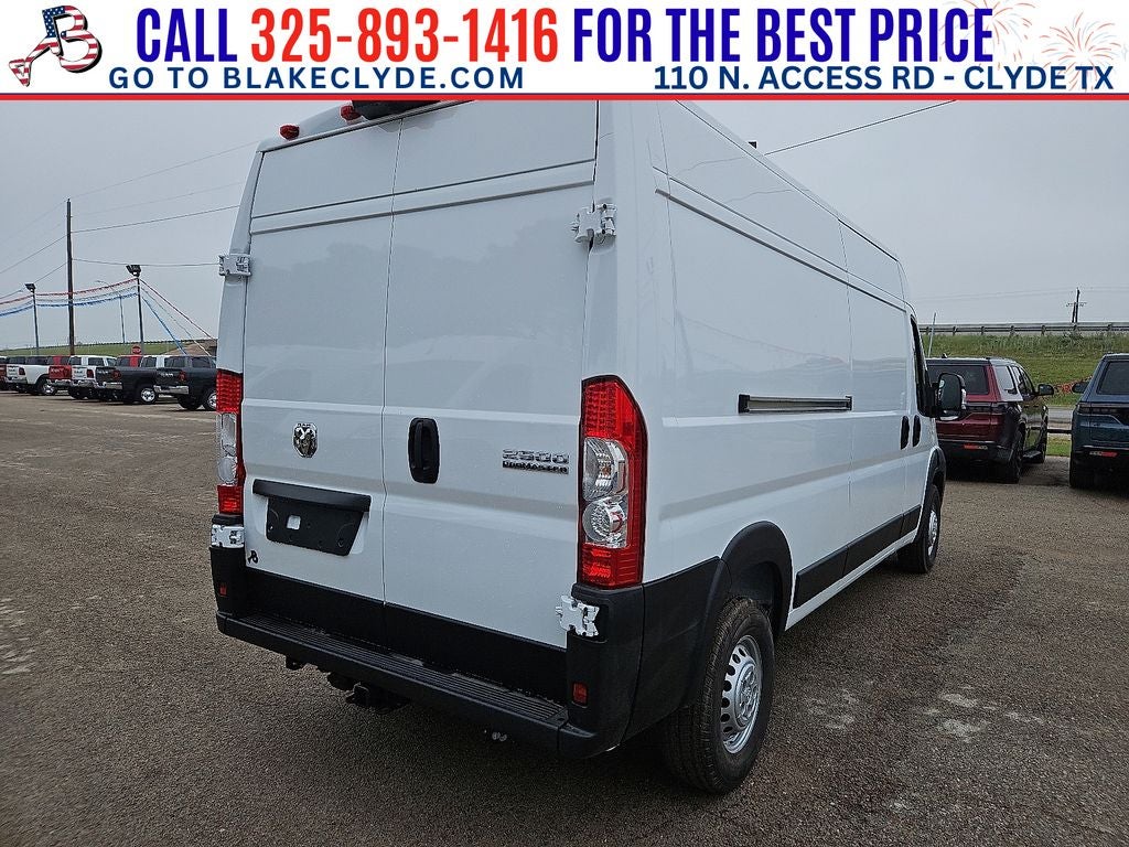 2026 RAM ProMaster 2500 High Roof