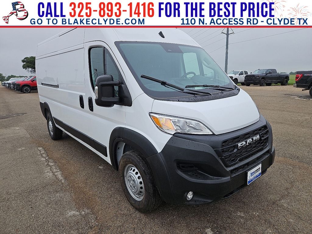 2026 RAM ProMaster 2500 High Roof