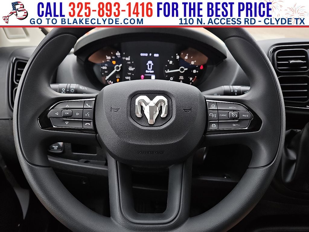 2026 RAM ProMaster 2500 High Roof