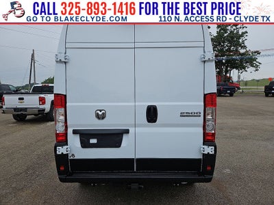 2026 RAM ProMaster 2500 High Roof