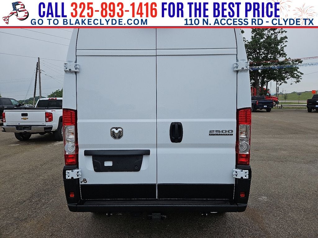 2026 RAM ProMaster 2500 High Roof
