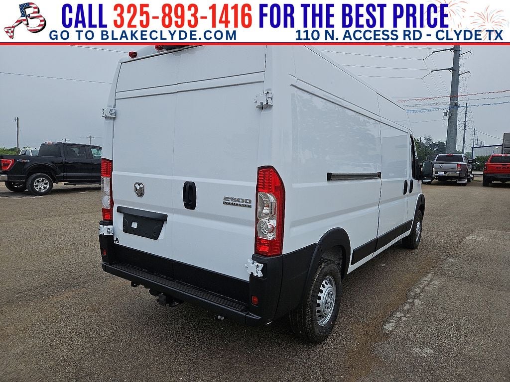 2026 RAM ProMaster 2500 High Roof
