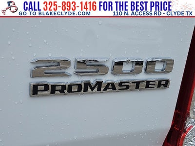 2026 RAM ProMaster 2500 High Roof