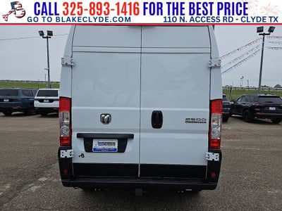2026 RAM ProMaster 2500 High Roof