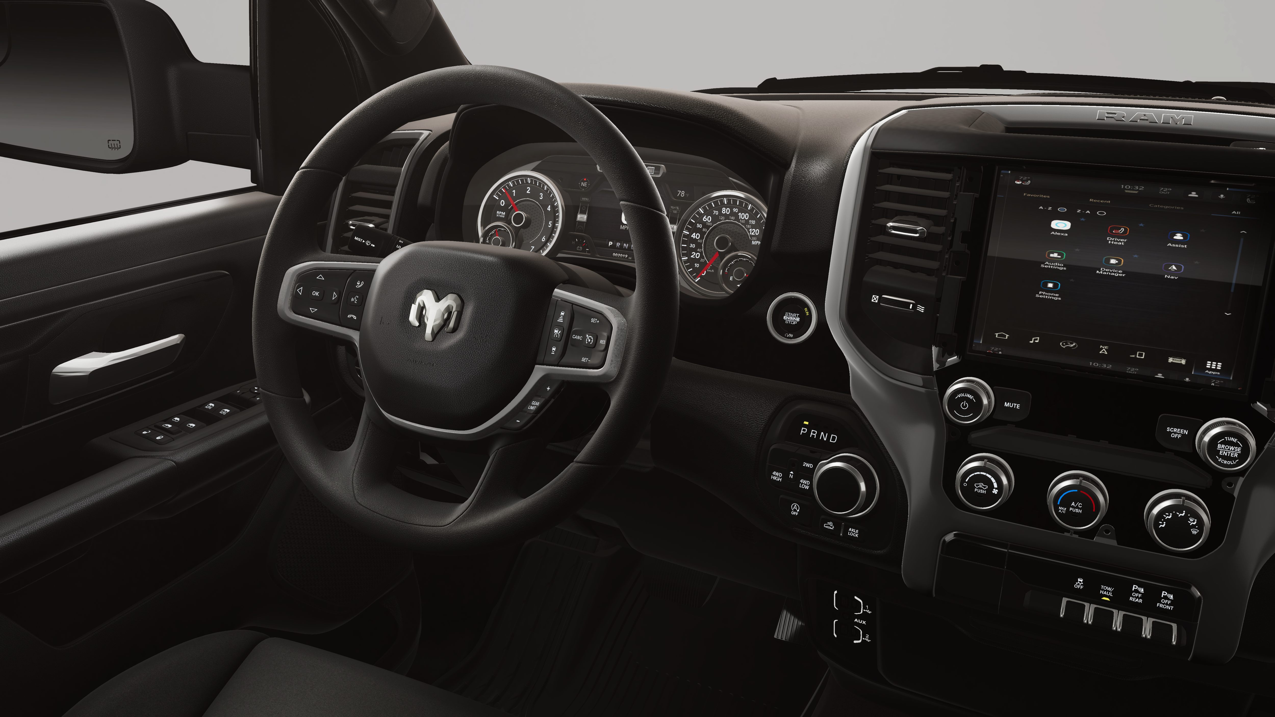 2026 RAM 1500 RAM 1500 WARLOCK CREW CAB 4X4 5'7' BOX