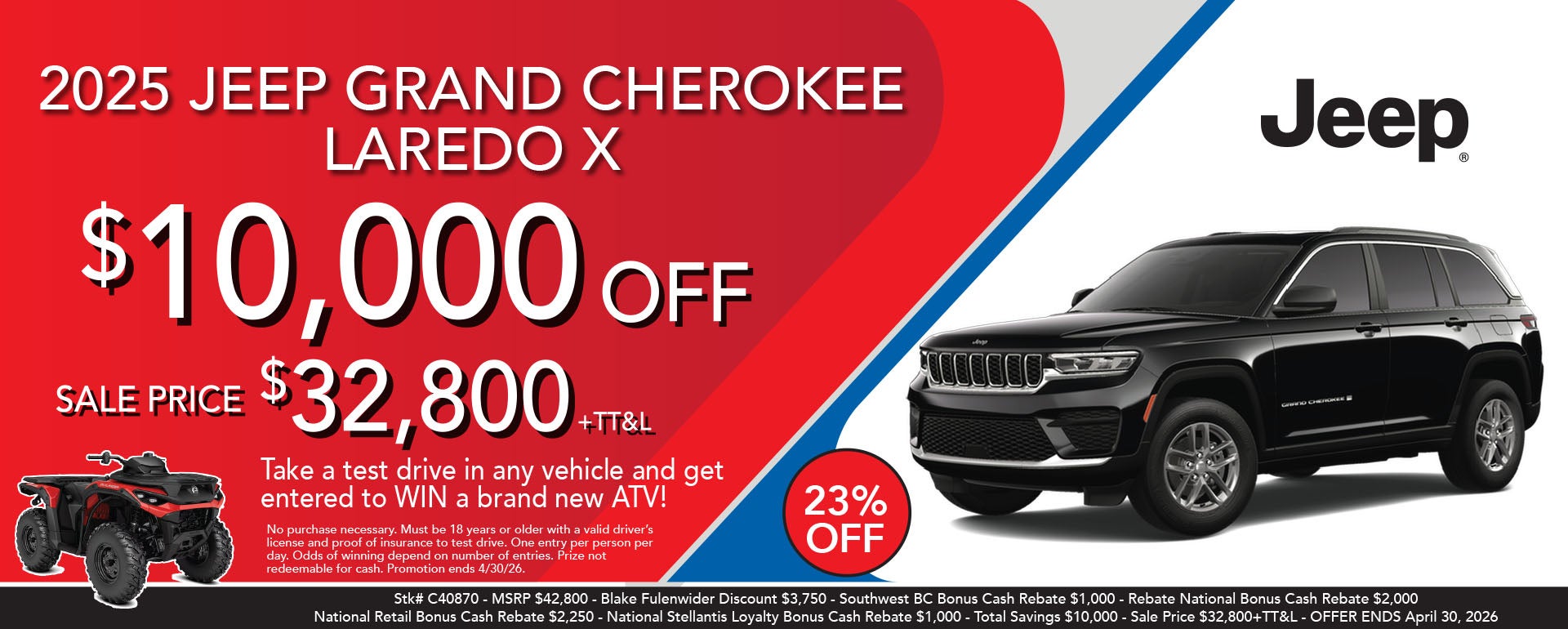 2025 Jeep Grand Cherokee Laredo X