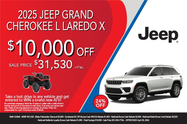 2025 Jeep Grand Cherokee L Laredo X