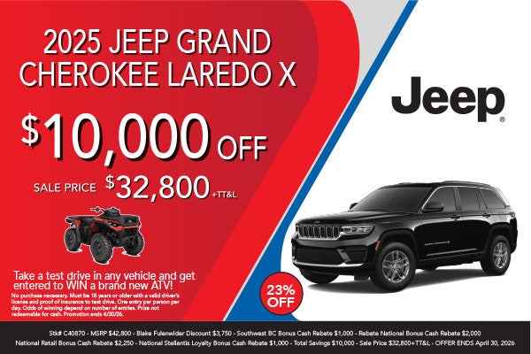 2025 Jeep Grand Cherokee Laredo X