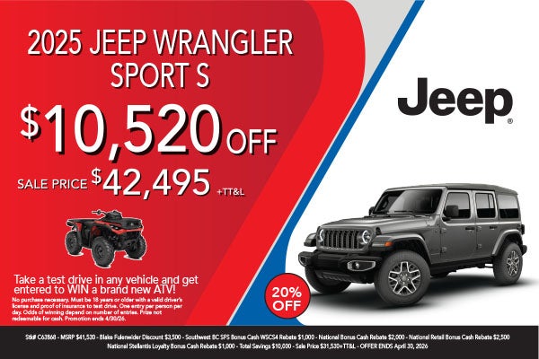 2025 Jeep Wrangler Sport S