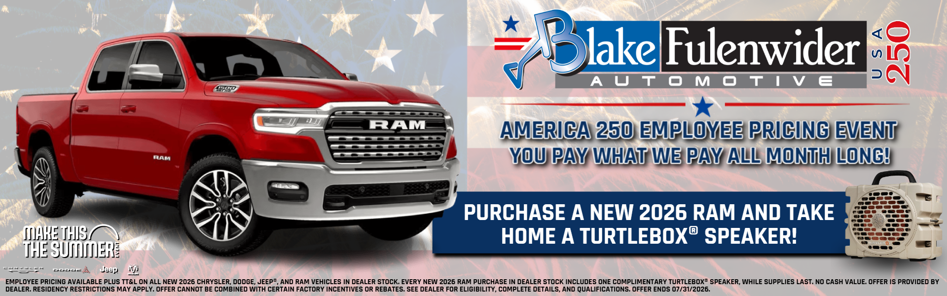 New 2026 RAM