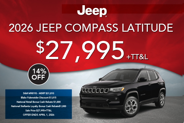2026 JEEP COMPASS LATITUDE