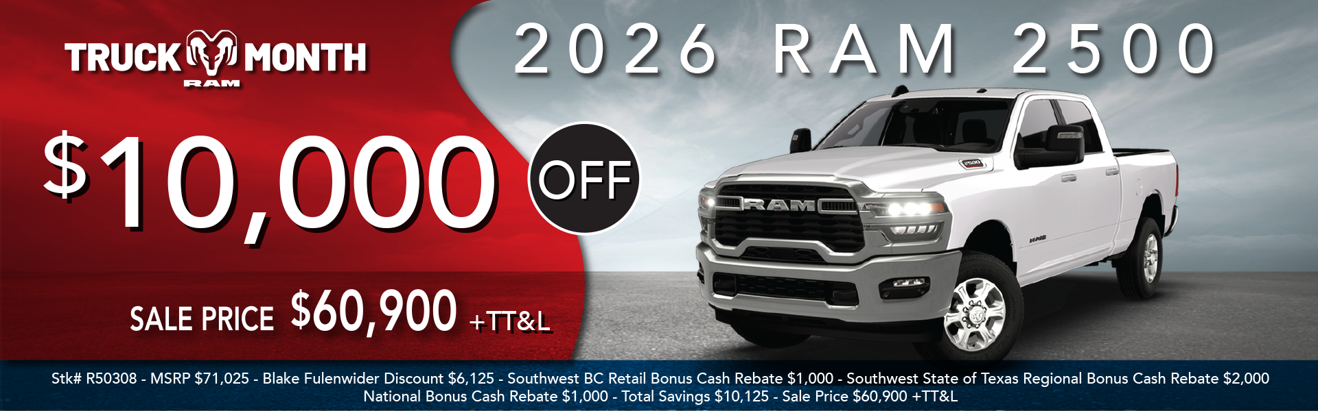 2026 RAM 2500