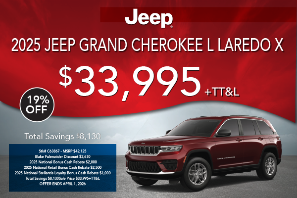 2025 JEEP GRAND CHEROKEE LAREDO X