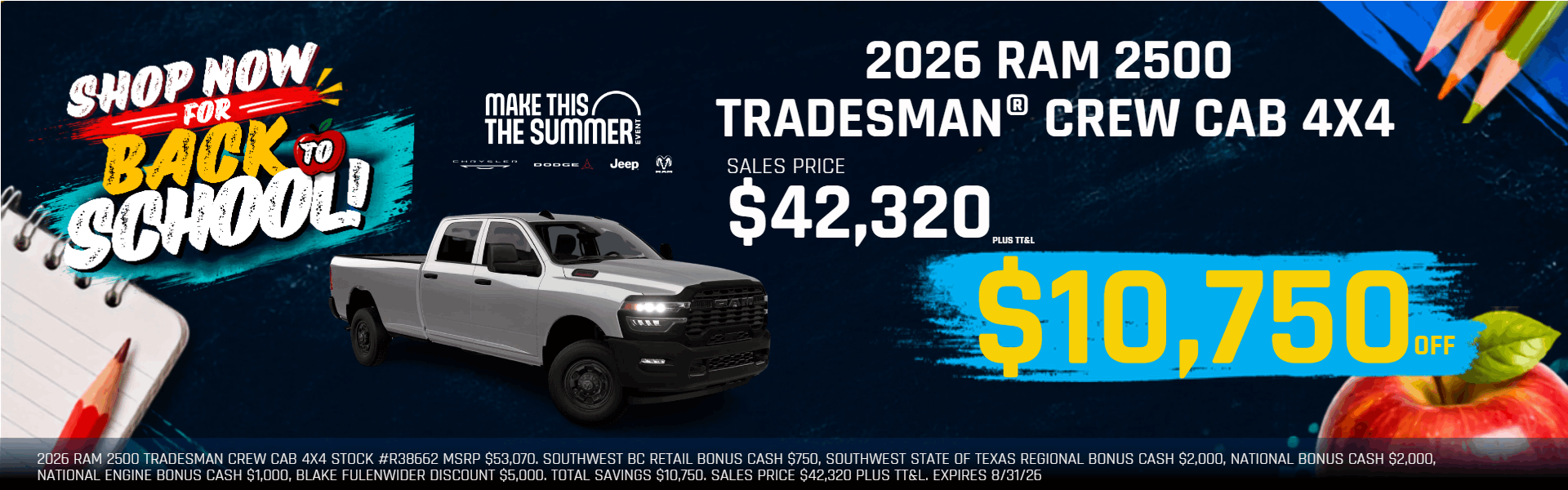 2026 Ram 2500 Tradesman