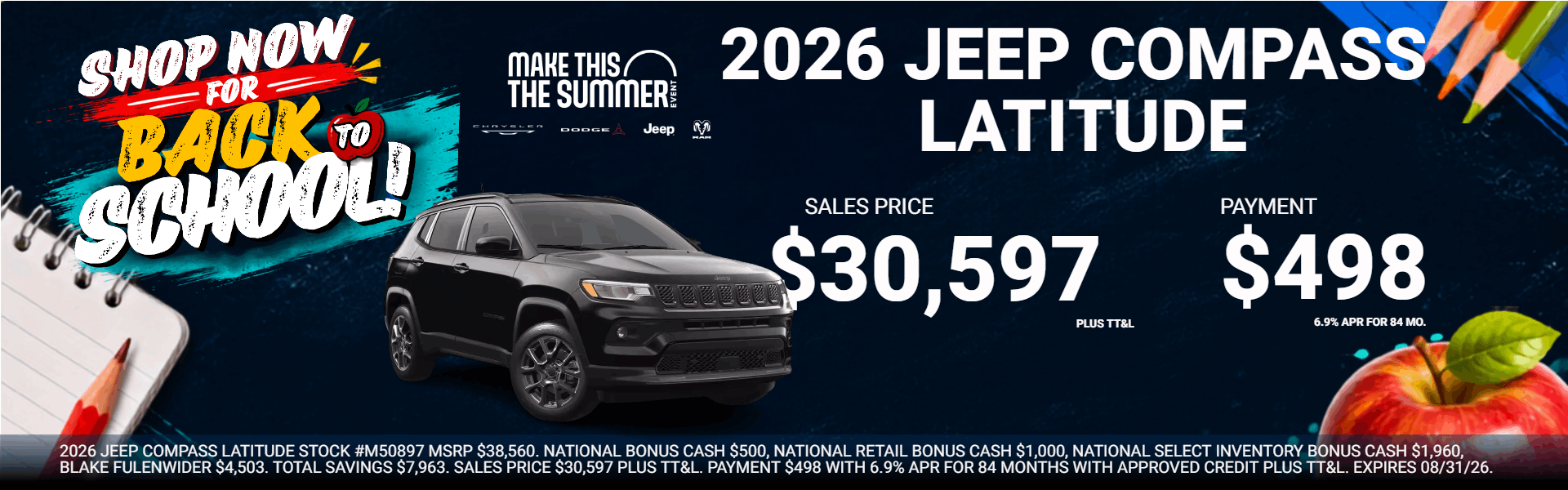 2026 Jeep Compass Latitude